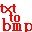 TXT�ļ����ص�ͼƬ(txt2bmp)