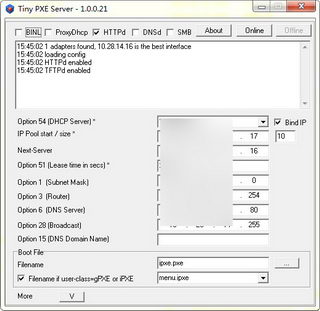 Tiny PXE Server(pxe)