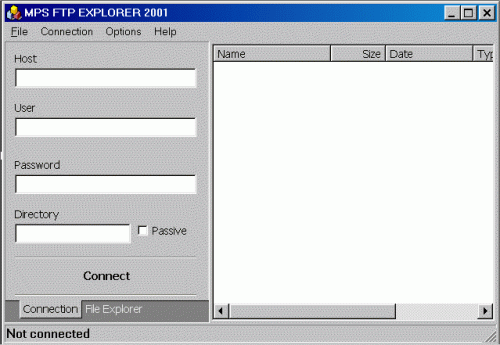 MPS FTP EXPLORER