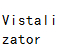 Vistalizatorذ