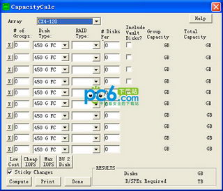 emccxϵraid㹤(CapacityCalc)Ѱ