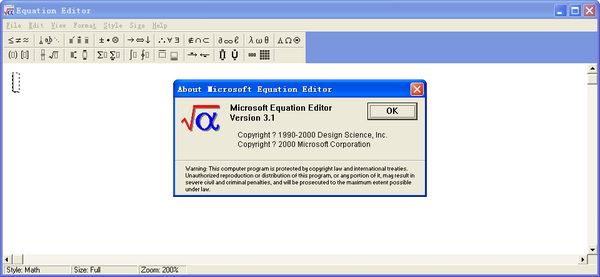 Equation Editor(ѧʽ༭)