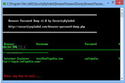 Browser Password Dump