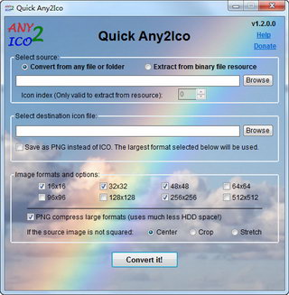 Quick Any2Ico(exedllͼȡ)