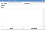 Blogspot Posting Software