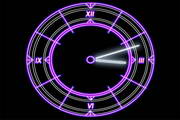 Luminescent Clock Screensaver