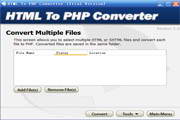 HTML To PHP Converter