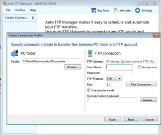 FTP(AutoFTPManager)ذ