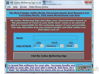 MB Zodiac Mothering Sign