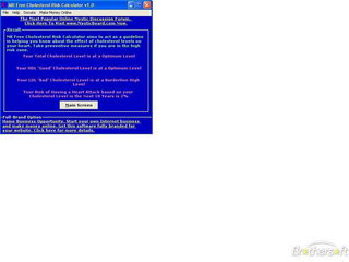 MB Cholesterol Risk Calculator