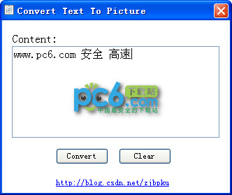 ͼƬ(Convert Text To Picture)