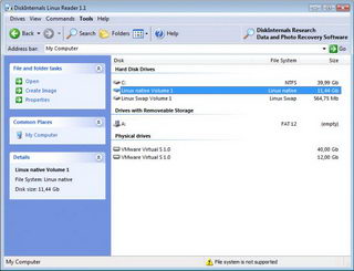 DiskInternals Linux Reader