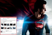 Man of Steel Windows 7 Theme