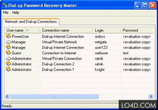 NetworkandDial-upPasswordRevealer