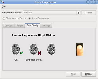 FingerprintGUILinuxذ