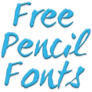 Ǧ�������(Pencil Fonts)