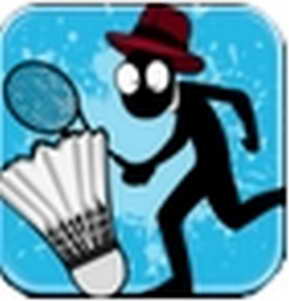 �������ë���ֻ���Ϸ(Stickman Badminton)