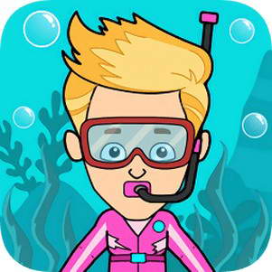 �ҵ�С�������㹫����Ϸ(underwater towm)