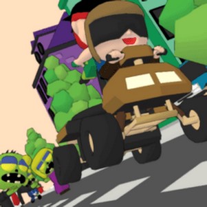 �뽩ʬ������Ϸ(Race With Zombies)