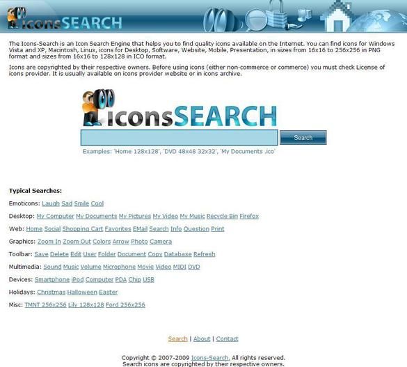 Icons Search Engine