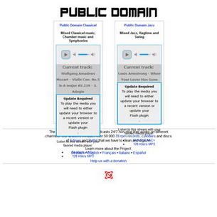 Public Domain Online Radio