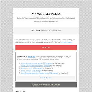 Weeklypedia